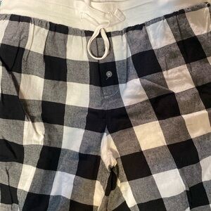 Plaid pajama pants
